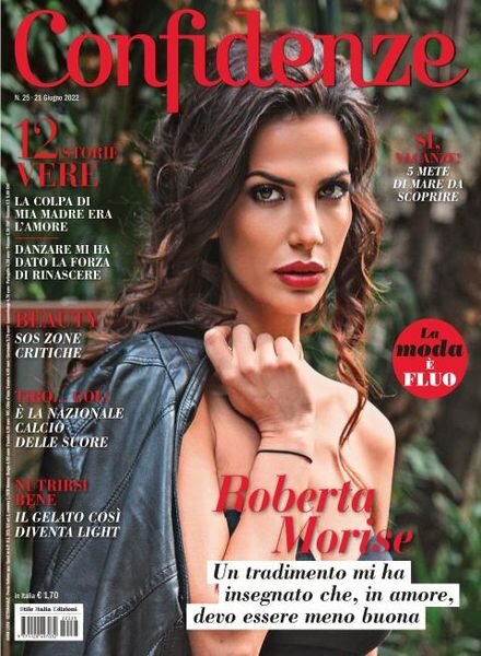 Confidenze – 21 giugno 2022 Cover