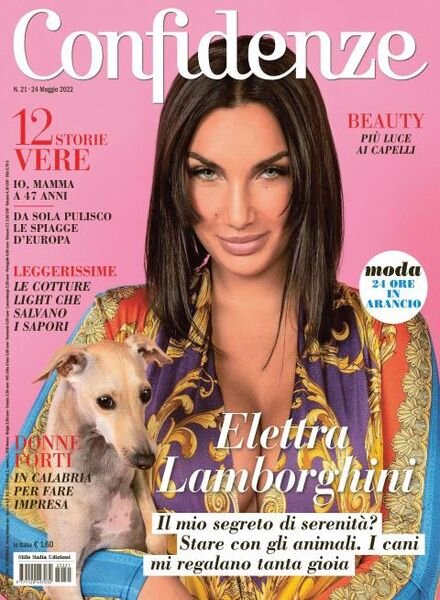 Confidenze – 24 maggio 2022 Cover
