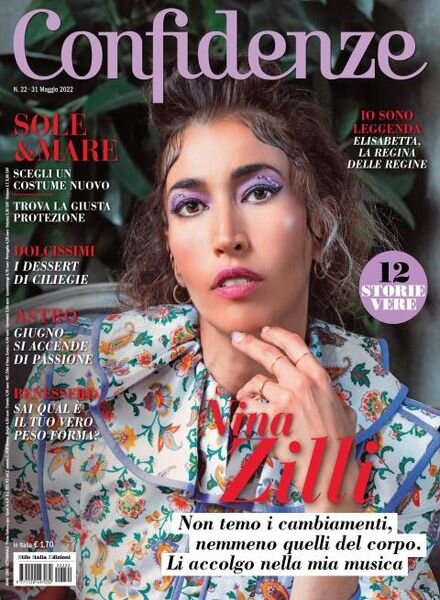 Confidenze – 31 maggio 2022 Cover