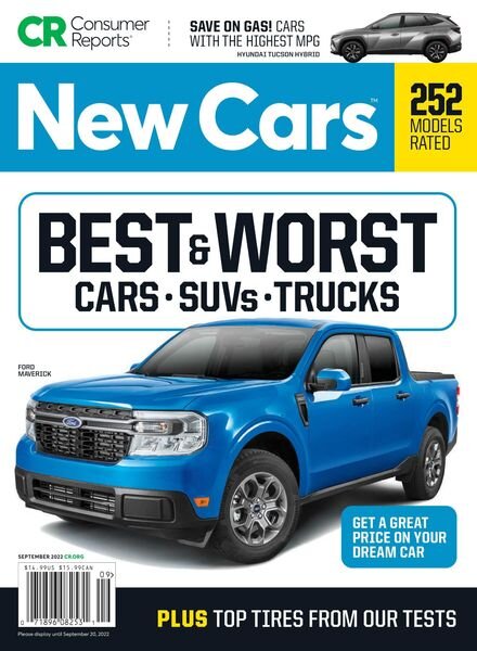 Consumer Reports Cars & Technology Guides – 21 June 2022 Cover
