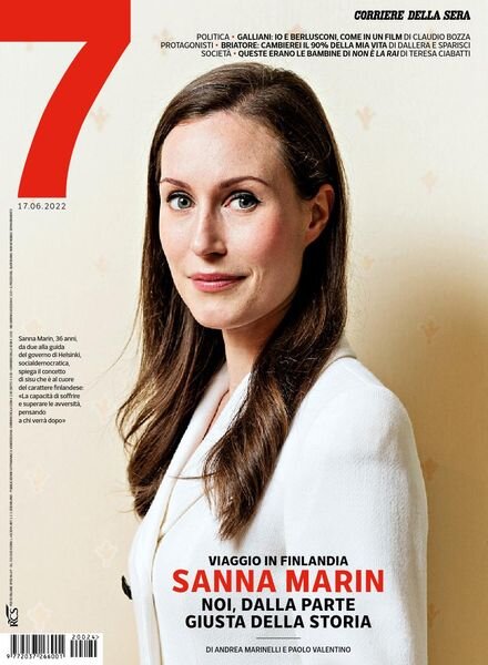 Corriere della Sera Sette – 17 Giugno 2022 Cover