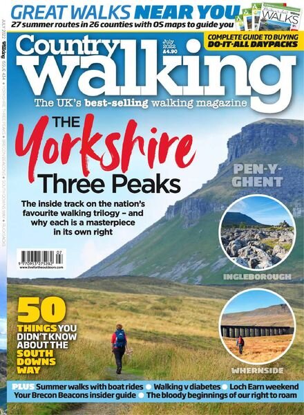 Country Walking – July 2022 Cover