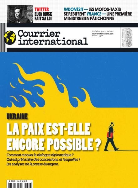 Courrier International – 19 Mai 2022 Cover