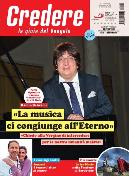 Credere – 19 Giugno 2022 Cover
