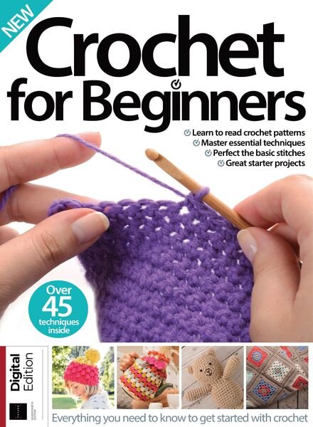 Crochet for Beginners – June 2022 Cover