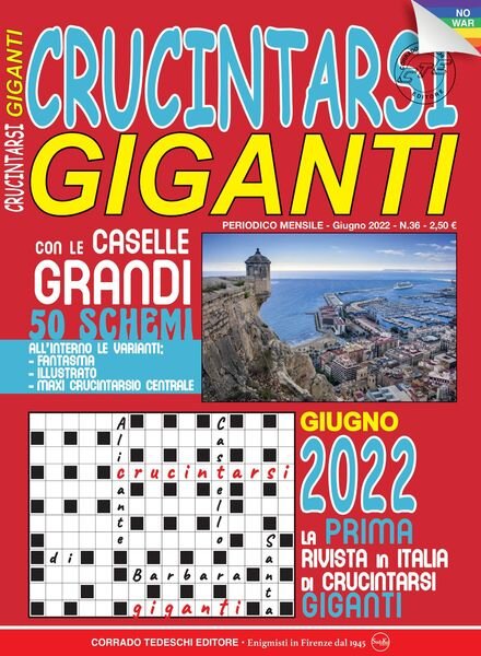 Crucintarsi Giganti – 10 giugno 2022 Cover