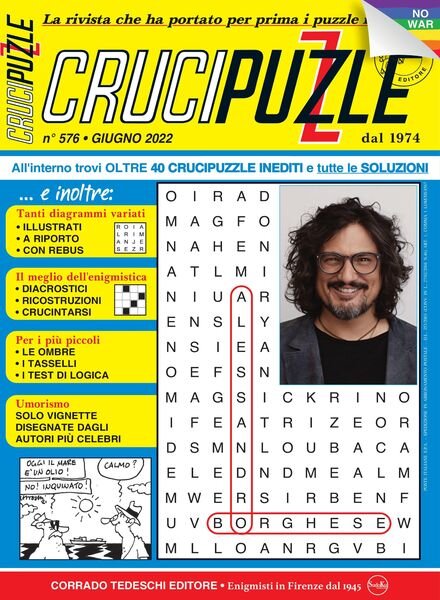 Crucipuzzle – maggio 2022 Cover