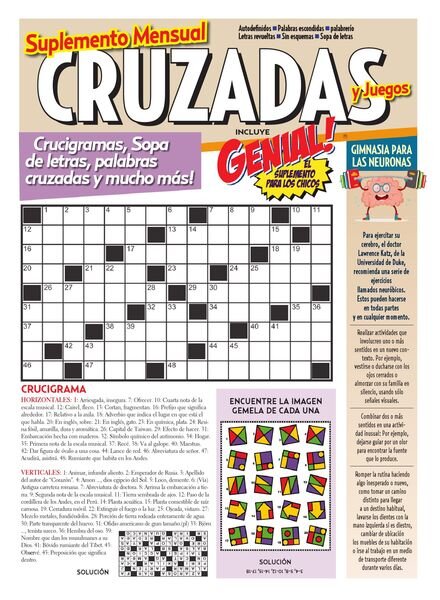 Cruzadas y Genial! – octubre 2022 Cover