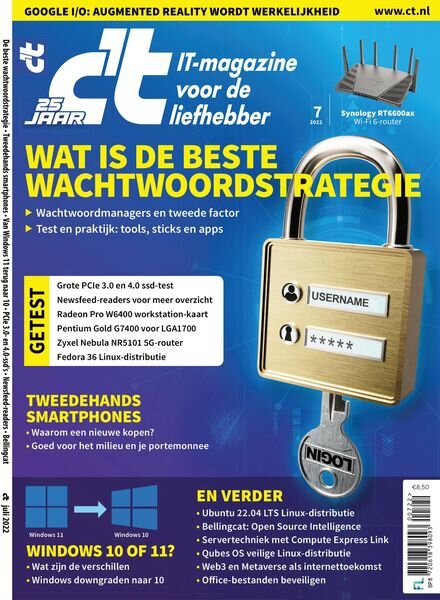 c’t Magazine Netherlands – juli 2022 Cover