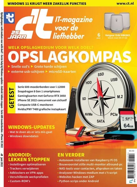 c’t Magazine Netherlands – juni 2022 Cover