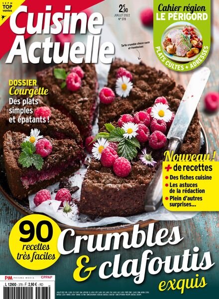 Cuisine Actuelle – Juillet 2022 Cover