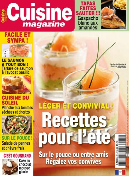 Cuisine Magazine – Juin-Aout 2022 Cover