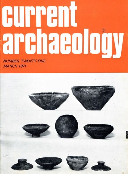 Current Archaeology – Issue 25 Cover