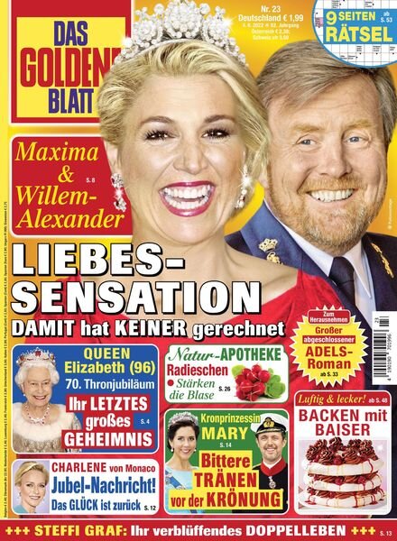 Das Goldene Blatt – 04 Juni 2022 Cover