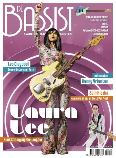 De Bassist – juli 2022 Cover