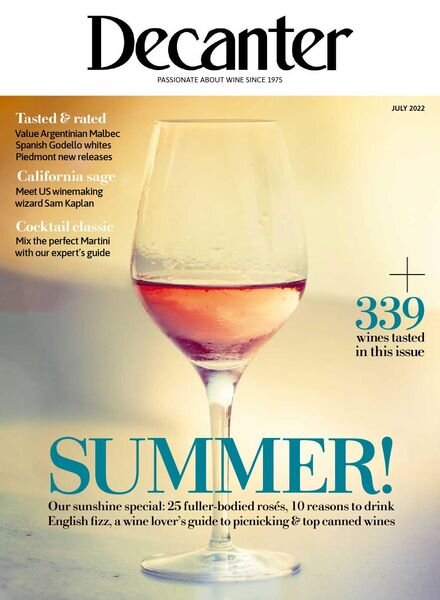 Decanter UK – June 2022 Cover
