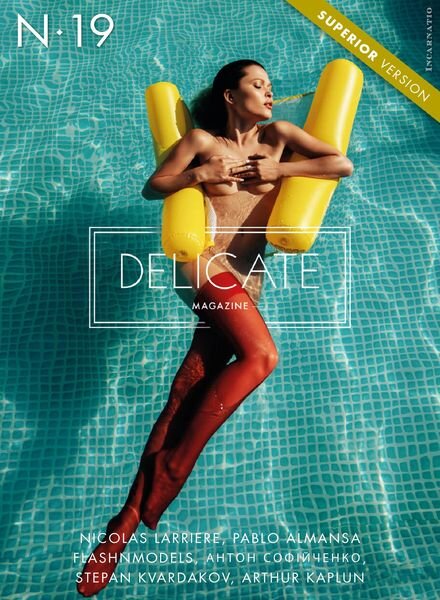 Delicate Magazine Superior Version – Issue 19 – 29 May 2022 Cover