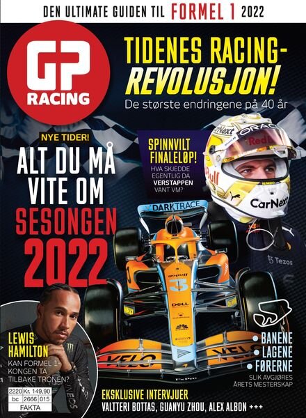 Den ultimate guiden til Formel 1 – maj 2022 Cover