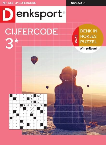 Denksport Cijfercode 3 – 16 juni 2022 Cover