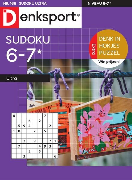 Denksport Sudoku 6-7 ultra – 16 juni 2022 Cover