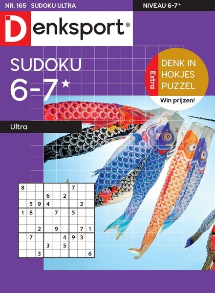 Denksport Sudoku 6-7 ultra – 19 mei 2022 Cover