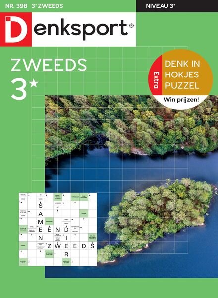 Denksport Zweeds 3 – juni 2022 Cover