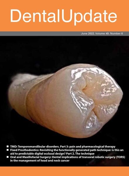 Dental Update – June 2022 Cover