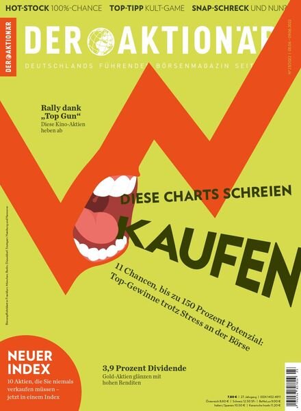 Der Aktionar – 03 Juni 2022 Cover