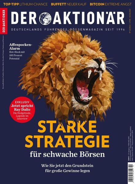 Der Aktionar – 27 Mai 2022 Cover