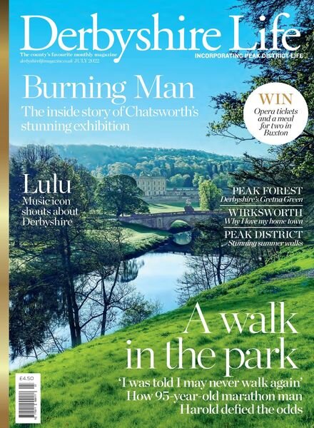 Derbyshire Life – July 2022 Cover