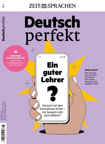 Deutsch Perfekt – Juni 2022 Cover