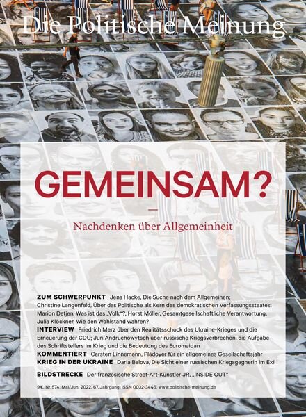 Die Politische Meinung – 10 Juni 2022 Cover