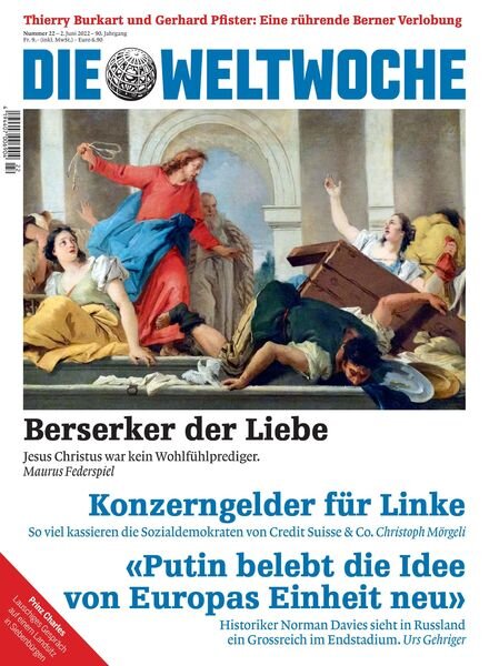 Die Weltwoche – 02 Juni 2022 Cover
