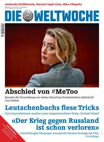 Die Weltwoche – 09 Juni 2022 Cover