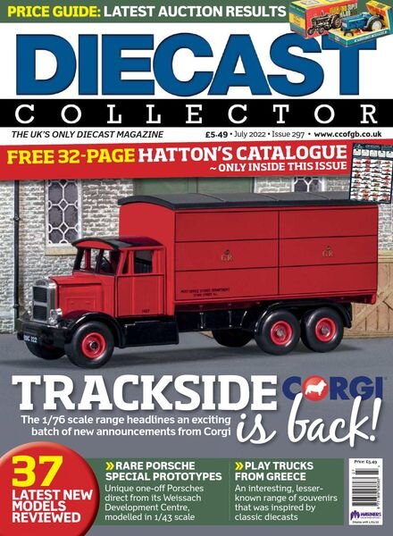 Diecast Collector – Issue 297 – July 2022 Cover