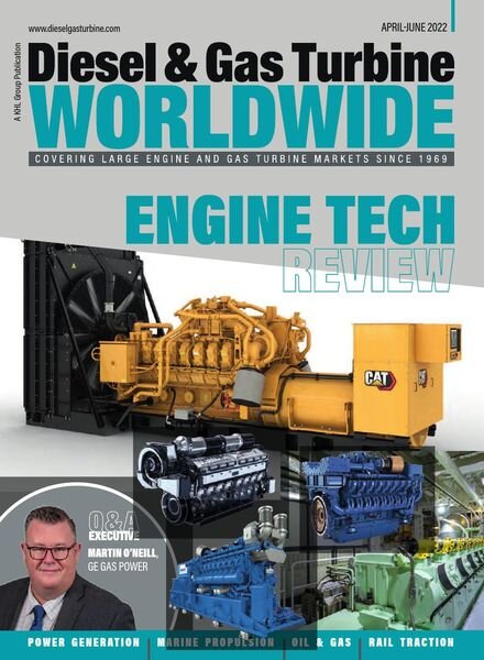 Diesel & Gas Turbine Worldwide – April-June 2022 Cover