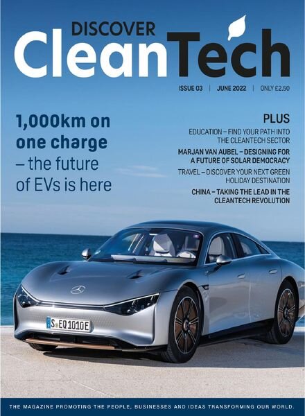 Discover Cleantech Magazine – June 2022 Cover