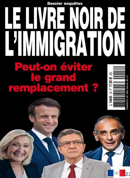 Dossier enquetes – Juin-Aout 2022 Cover