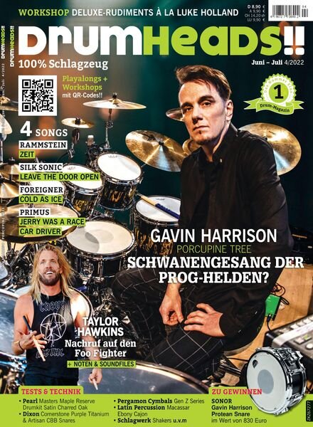 DrumHeads!! – Juni 2022 Cover
