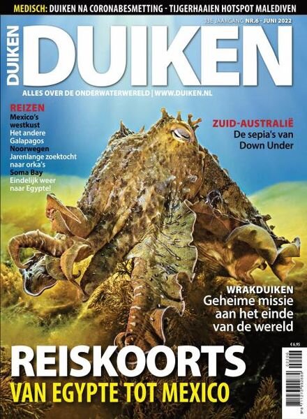Duiken – juni 2022 Cover