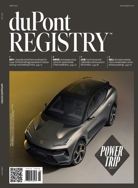 duPont Registry – June 2022 Cover