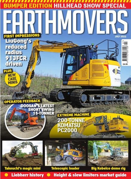 Earthmovers – July 2022 Cover