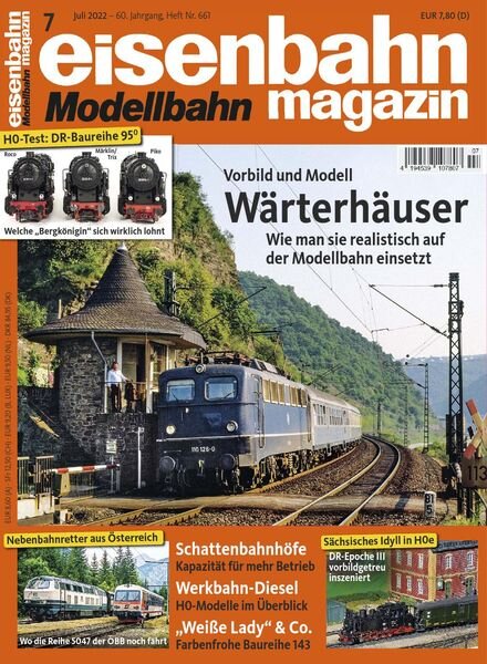 Eisenbahn Magazin – 05 Juli 2022 Cover
