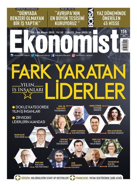 Ekonomist – 14 Mayis 2022 Cover