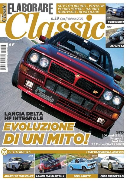 Elaborare Classic – Gennaio-Febbraio 2021 Cover
