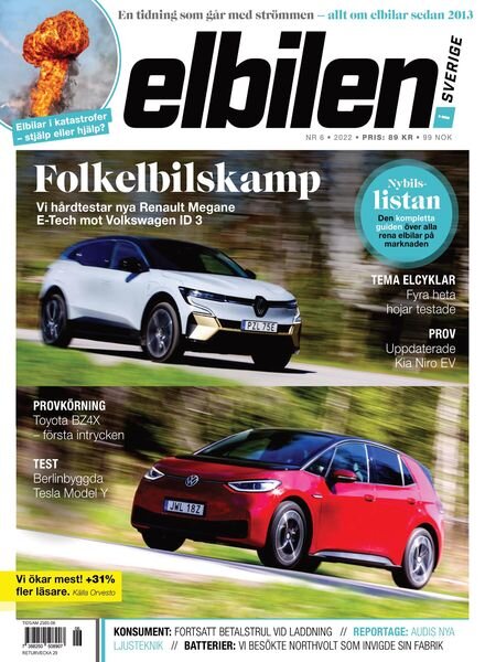 Elbilen – 28 juni 2022 Cover