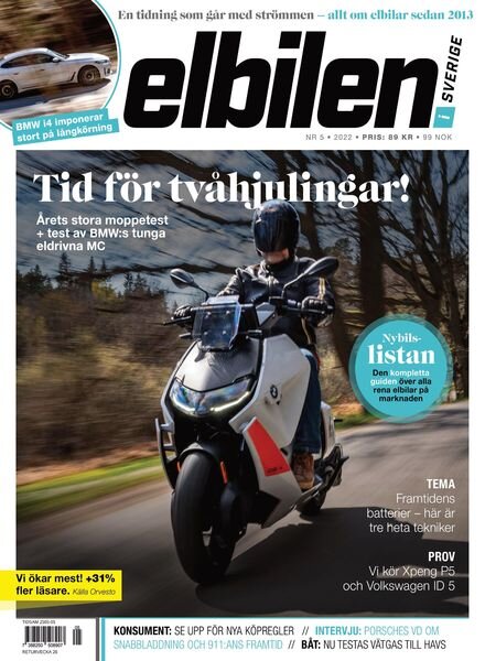 Elbilen – 31 maj 2022 Cover