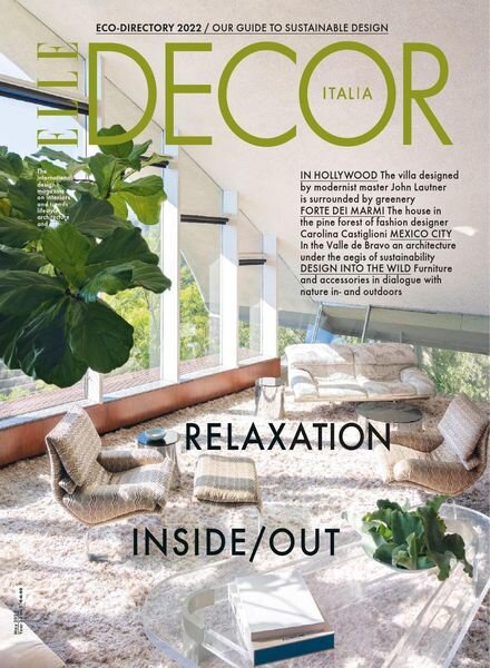 Elle Decor Italia English Edition – May 2022 Cover