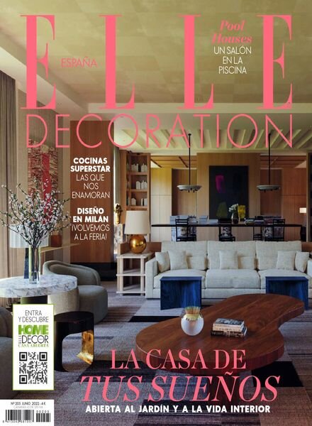 Elle Decoration Espana – junio 2022 Cover