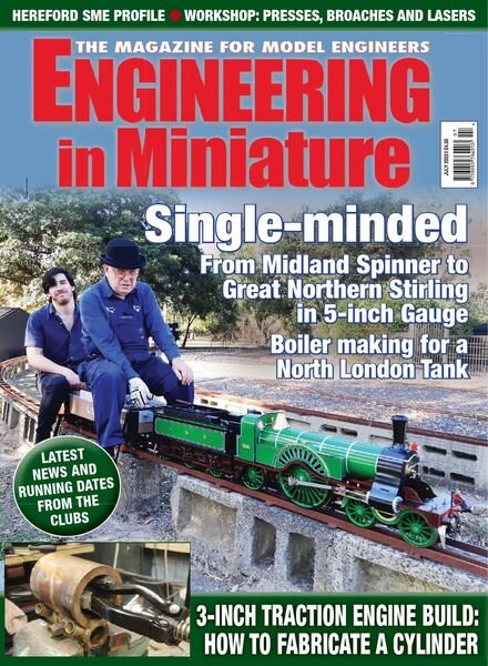Engineering in Miniature – July 2022 Cover